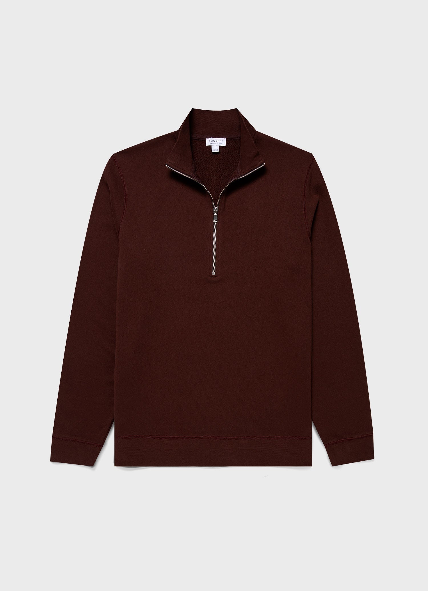 Half Zip Loopback Sweatshirt - 1