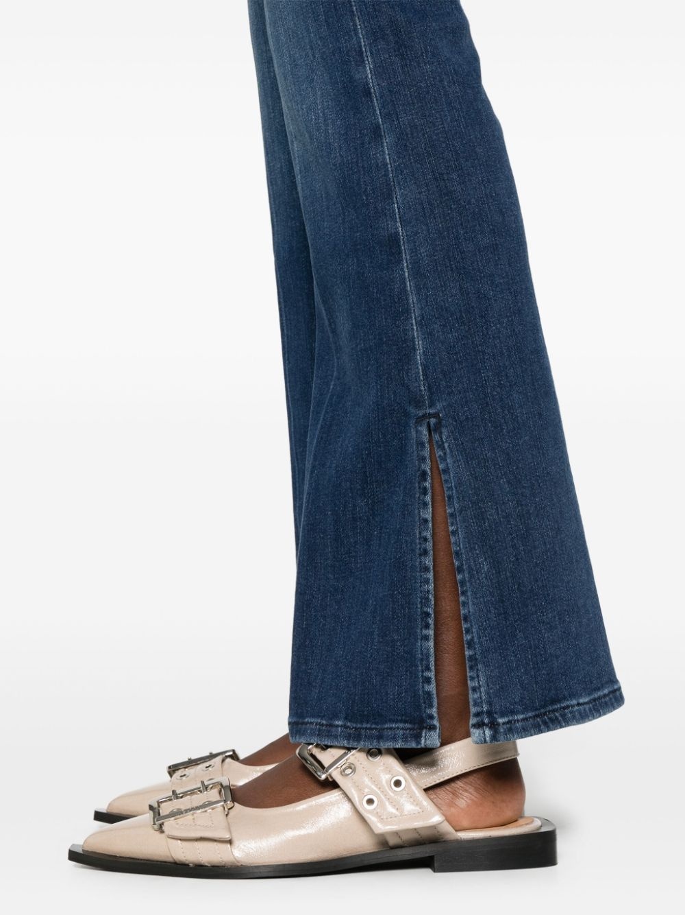 Le Easy high-rise flared jeans - 5
