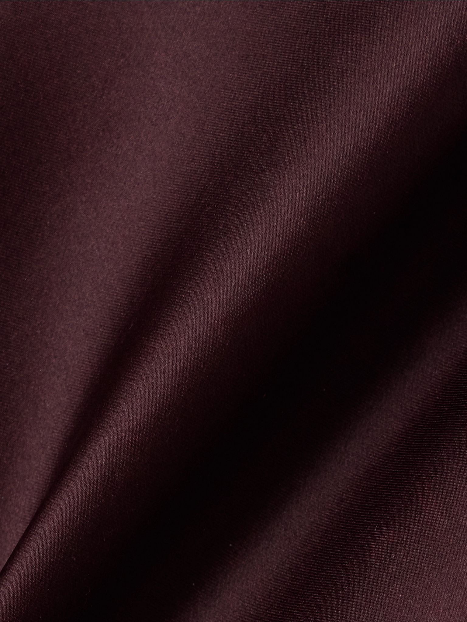 Darby silk-organza midi dress Merlot - 4