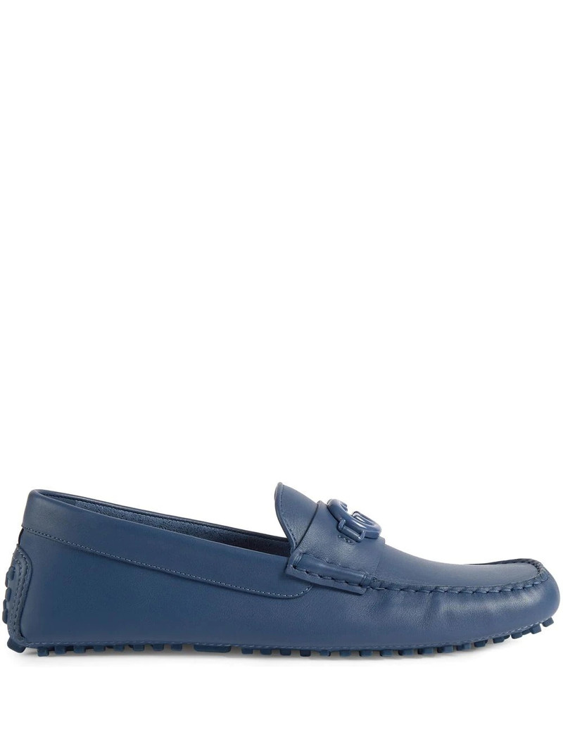 GG-motif driver moccasins - 1