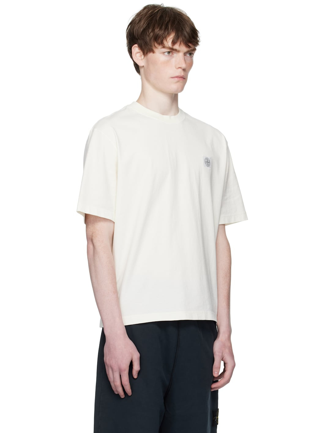Off-White 2100025 Combed Organic Cotton Jersey T-shirt - 2