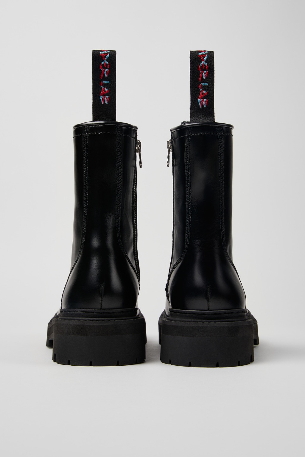 Black Leather Boots - 3