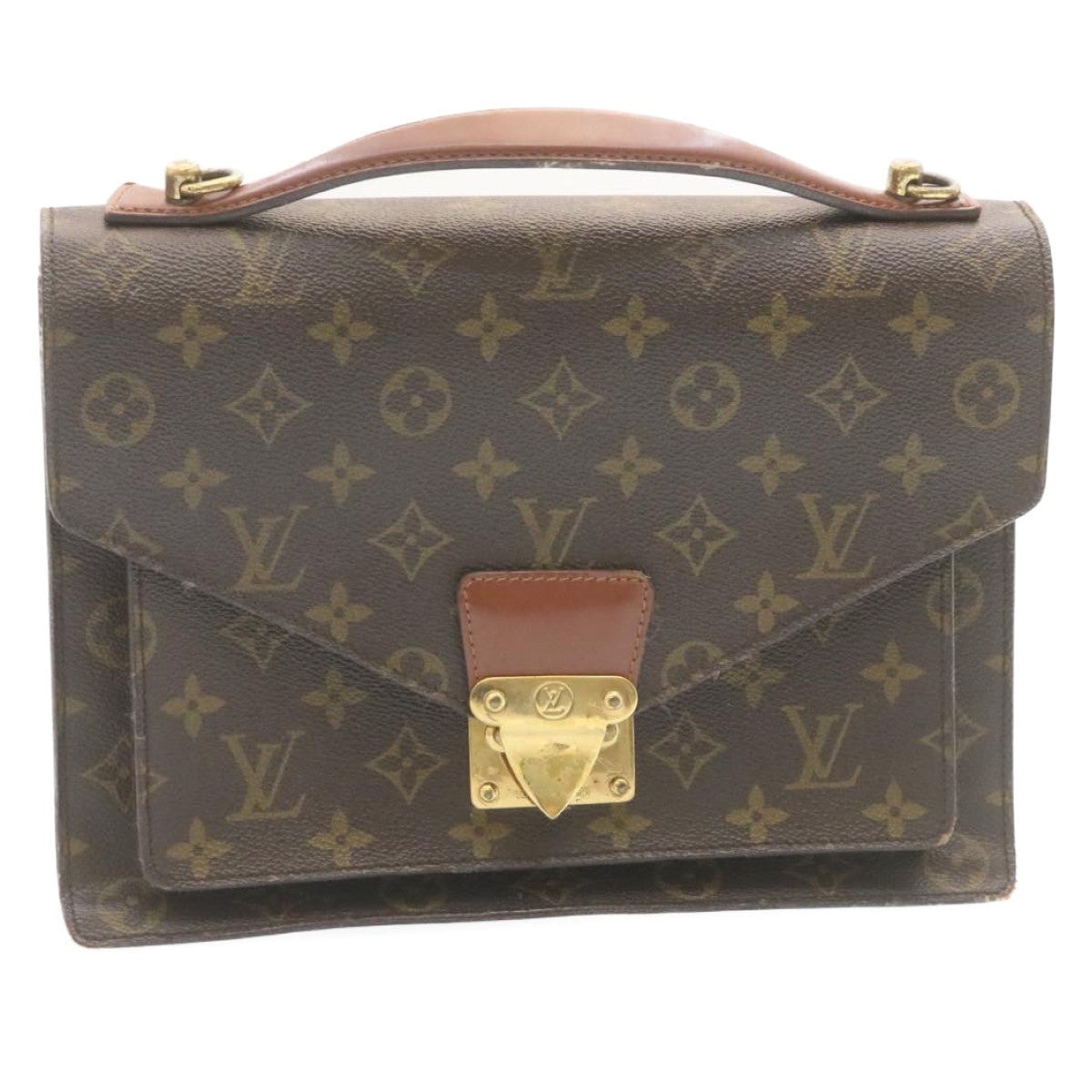 LOUIS VUITTON Monogram Monceau Hand Bag M51185 - 1