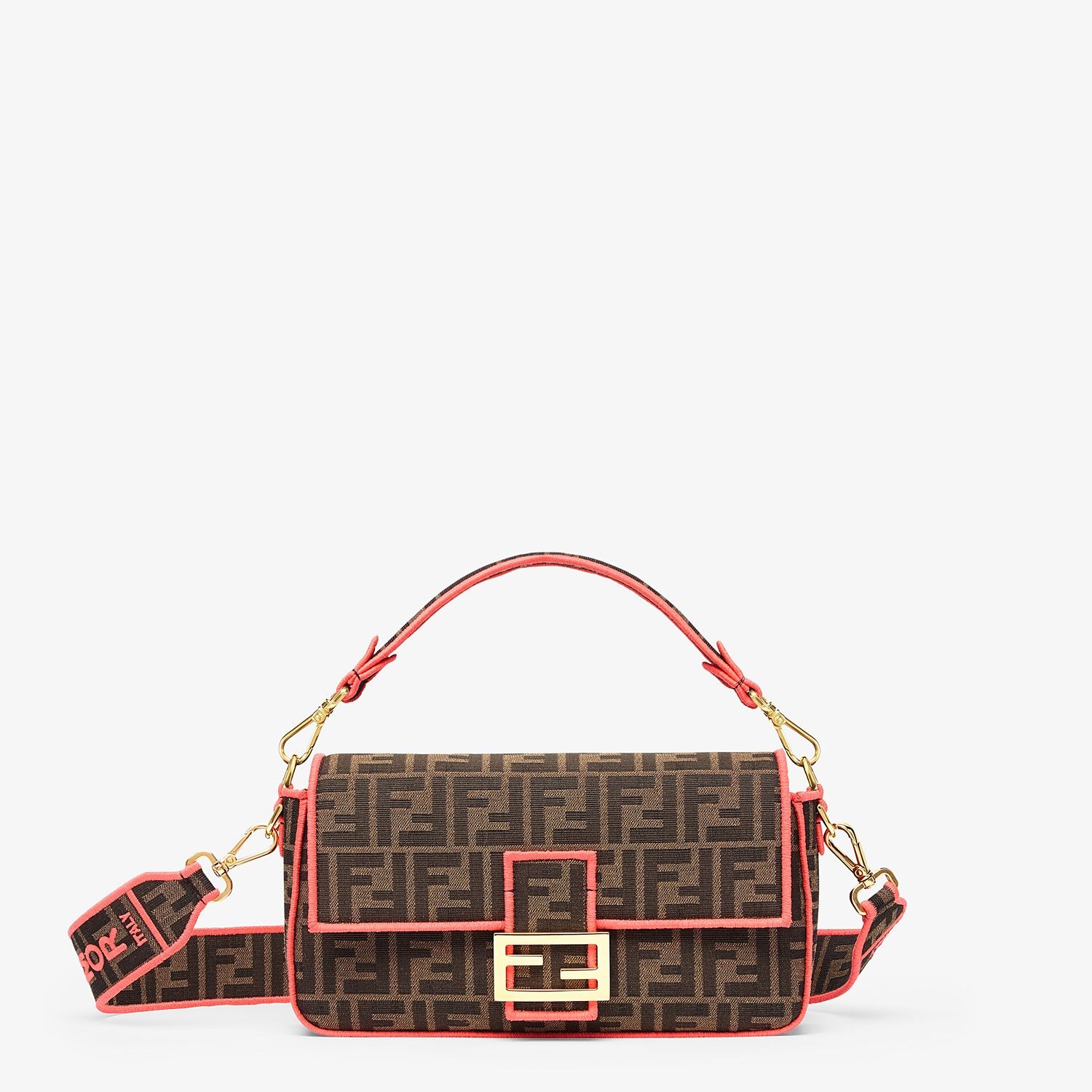 Fendi Roma/Amor fabric bag - 1