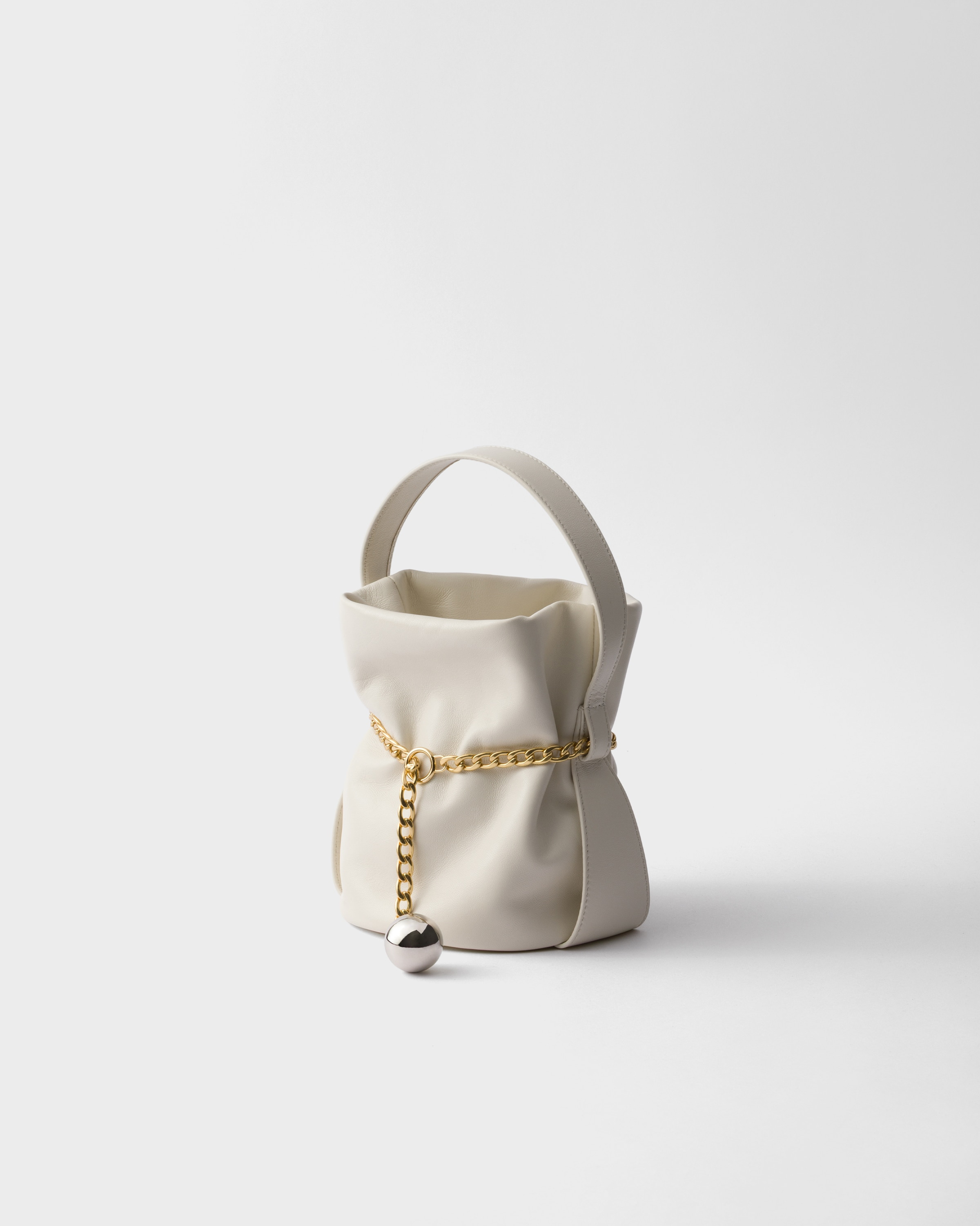 Petit Sac Noir nappa leather mini-bucket bag - 2