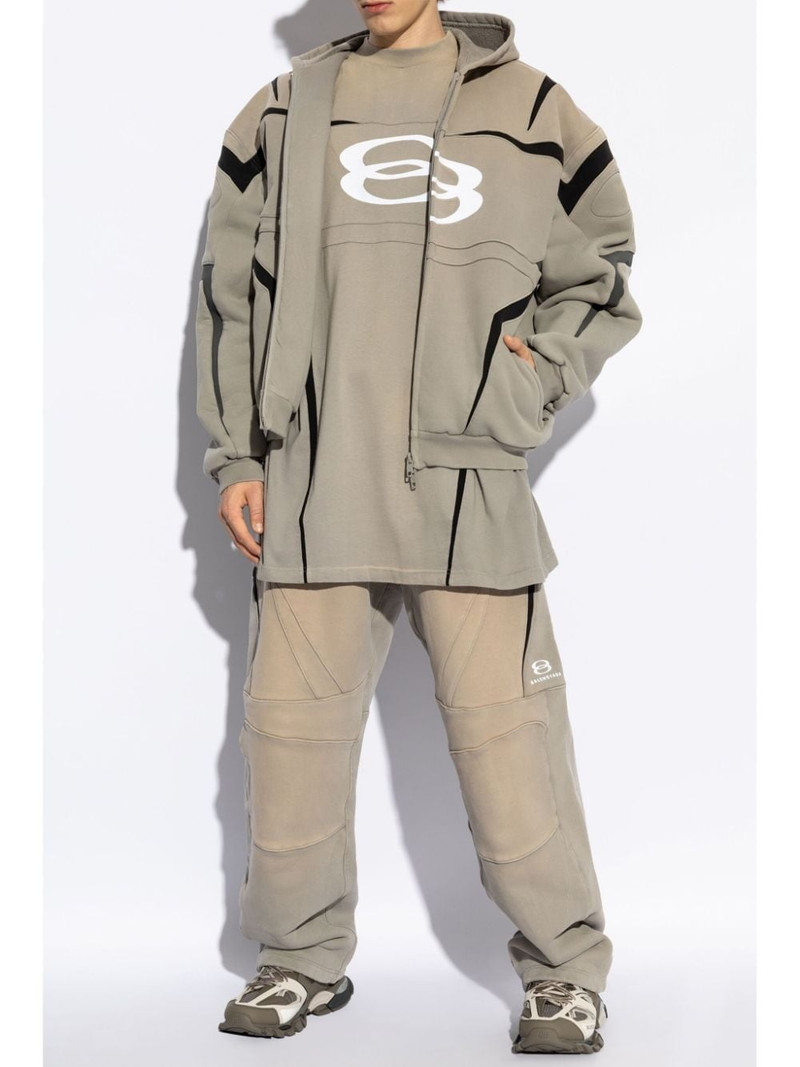 BALENCIAGA Biker cotton trousers outlook