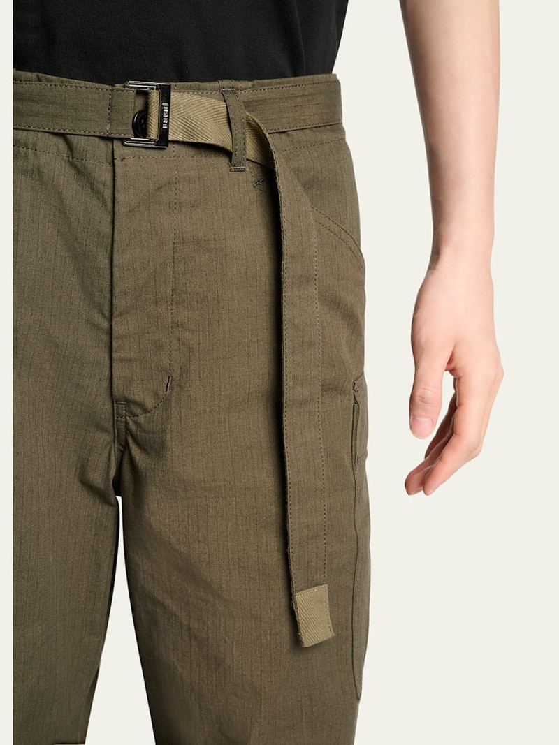 sacai Men's Cotton Ripstop Cargo Pants outlook