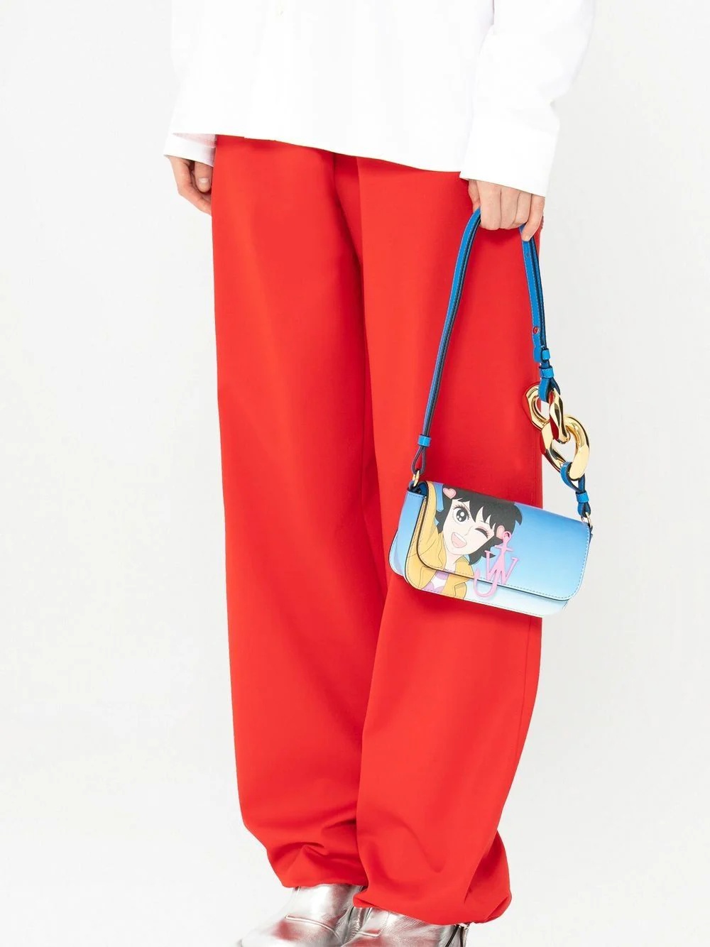 drawstring-cuff track pants - 5