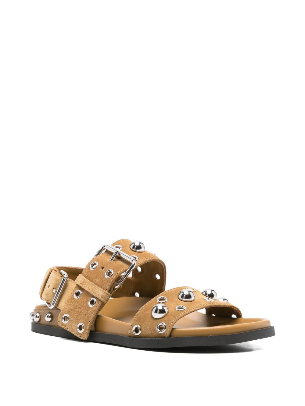 Nellcôte studded buckle sandals - 2