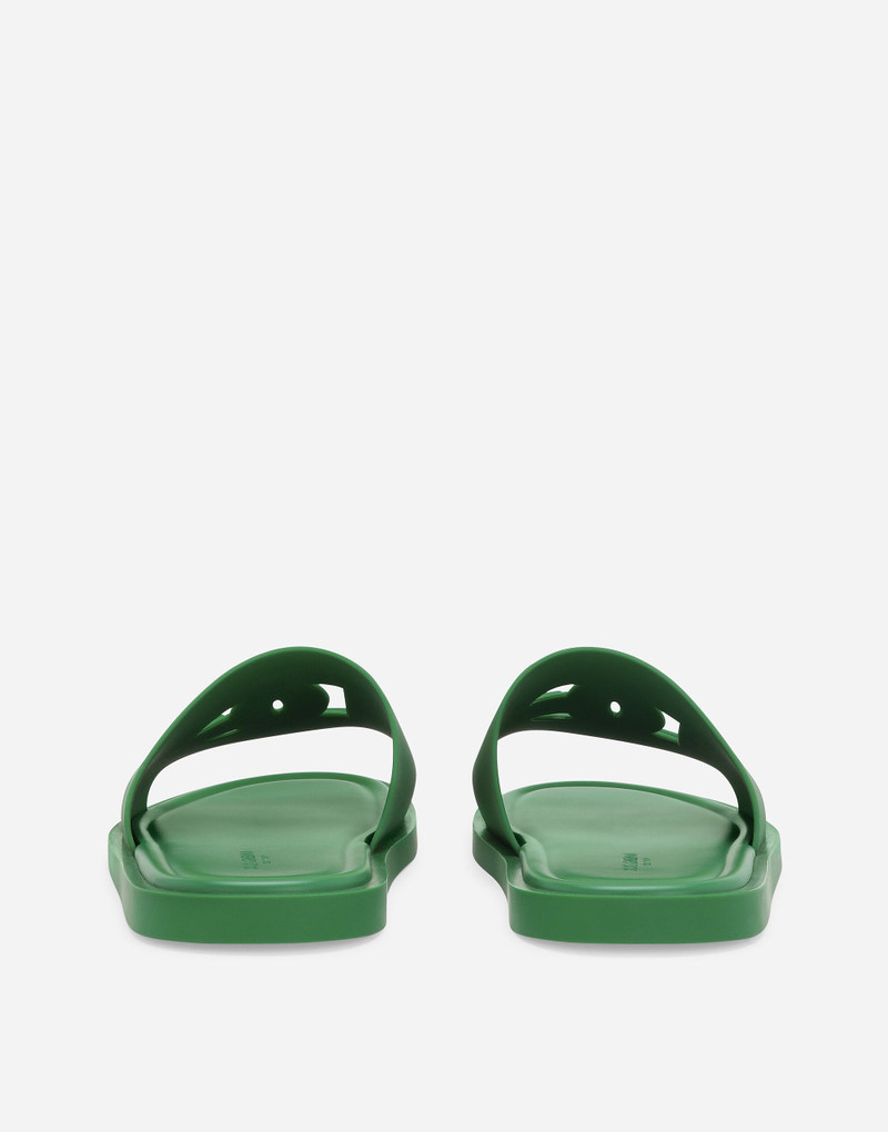 Dolce & Gabbana Rubber beachwear sliders outlook