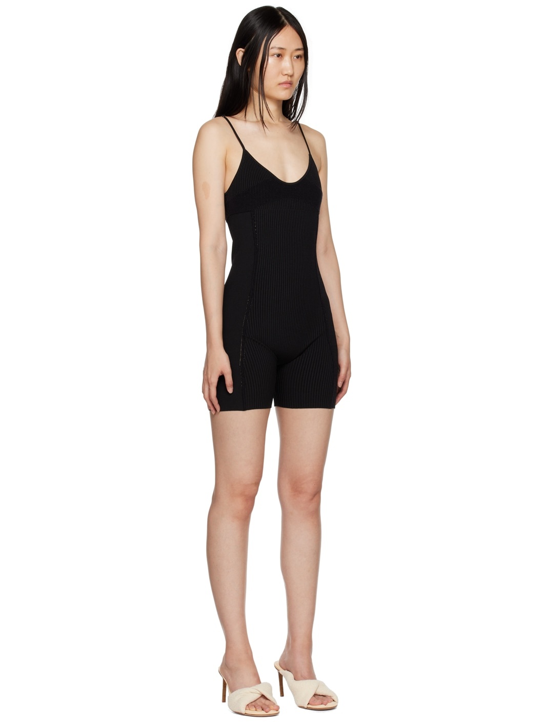 Black 'Le Body Bellinu' Bodysuit - 2