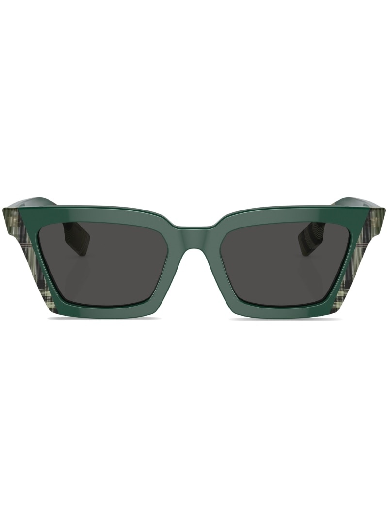 Briar check-print sunglasses - 1