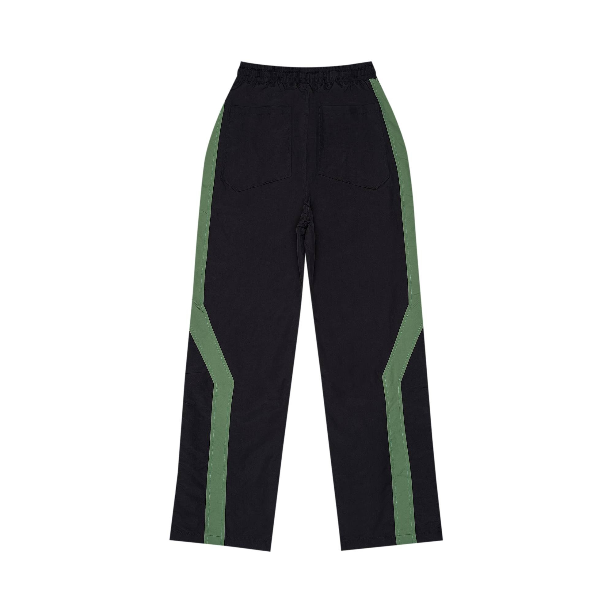 Rhude Color-Block Track Pant 'Black/White' - 2