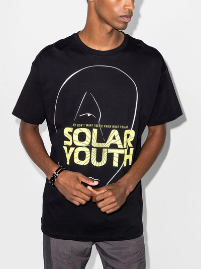 Raf Simons Solar Youth logo T-shirt outlook