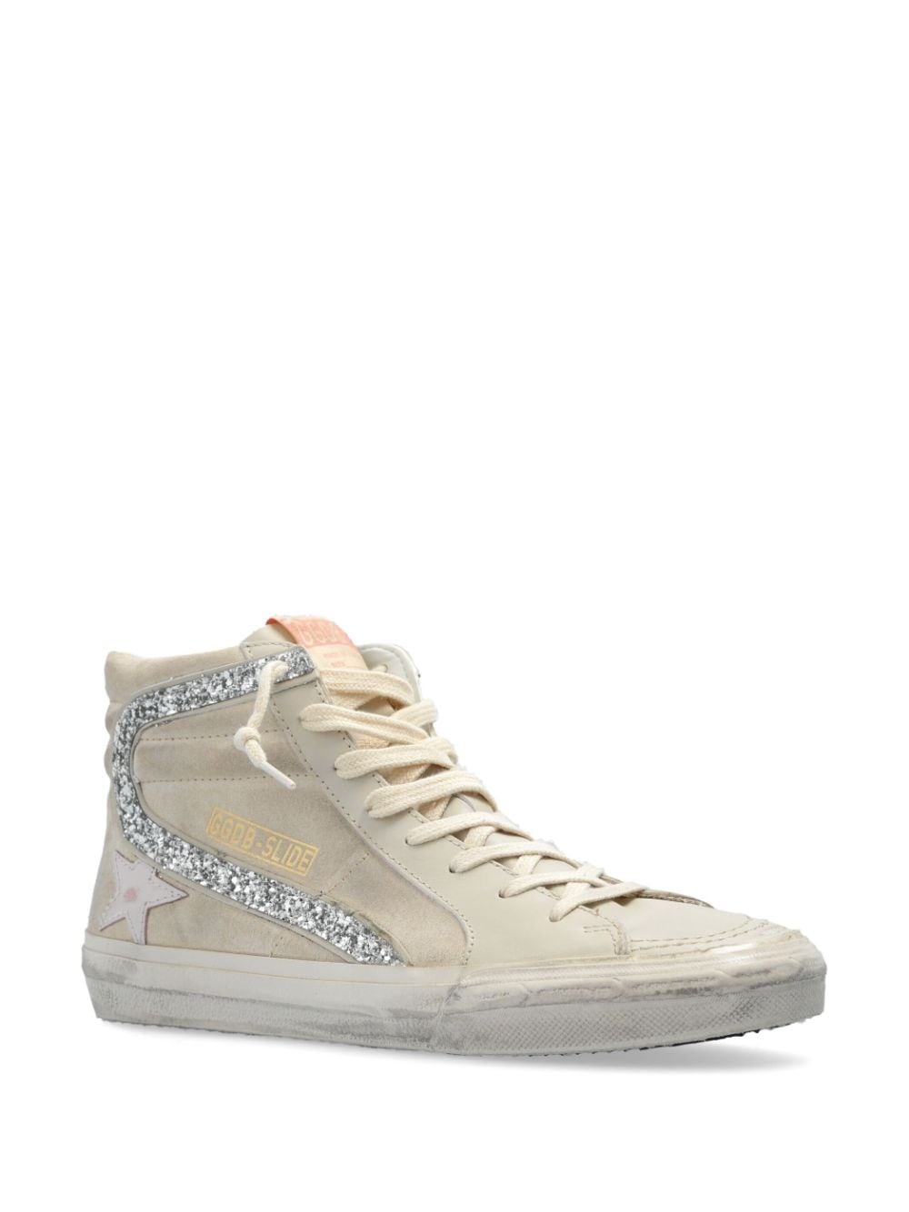 Slide high-top suede sneakers - 2