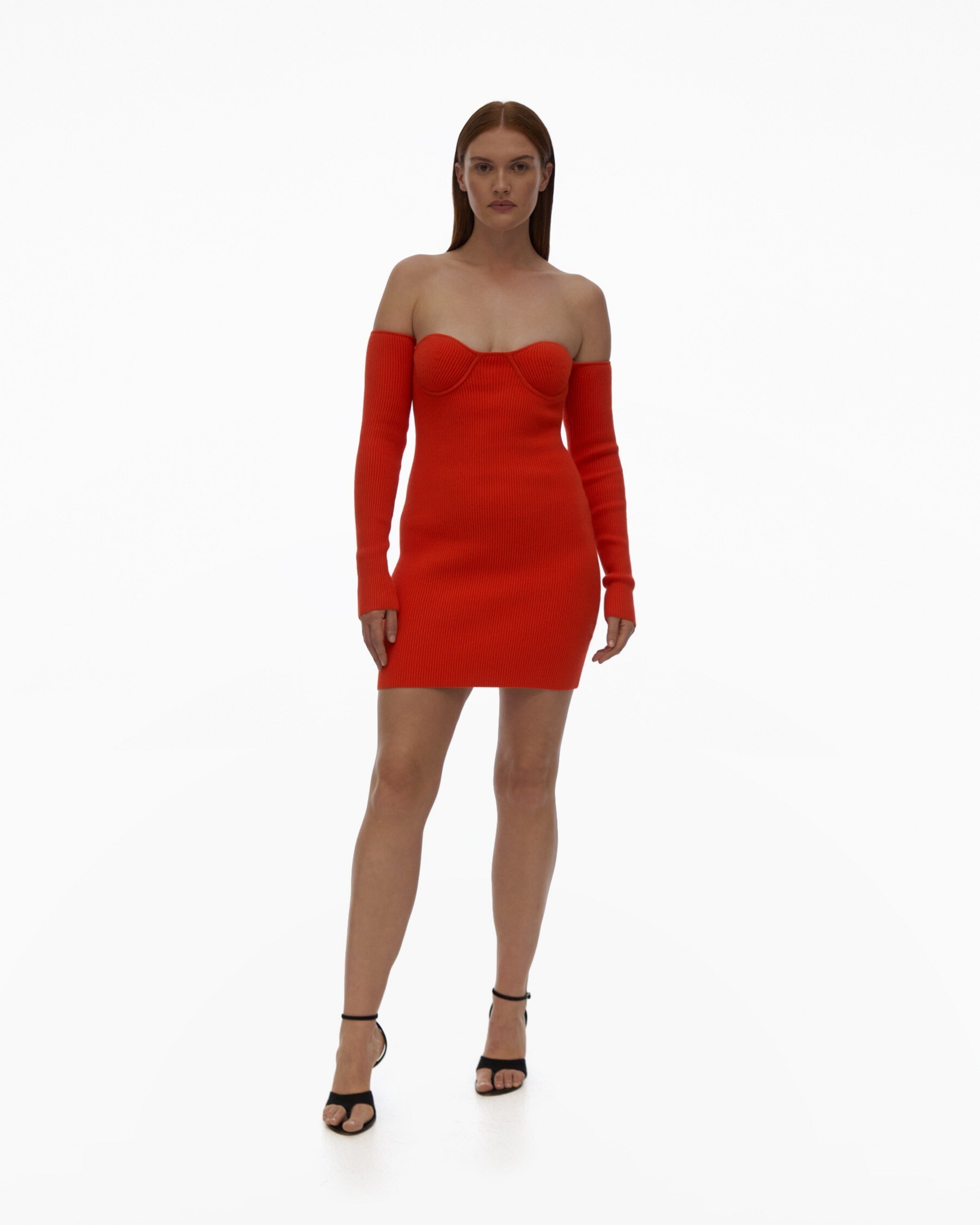 RIBBED CONTOUR DRESS - 2