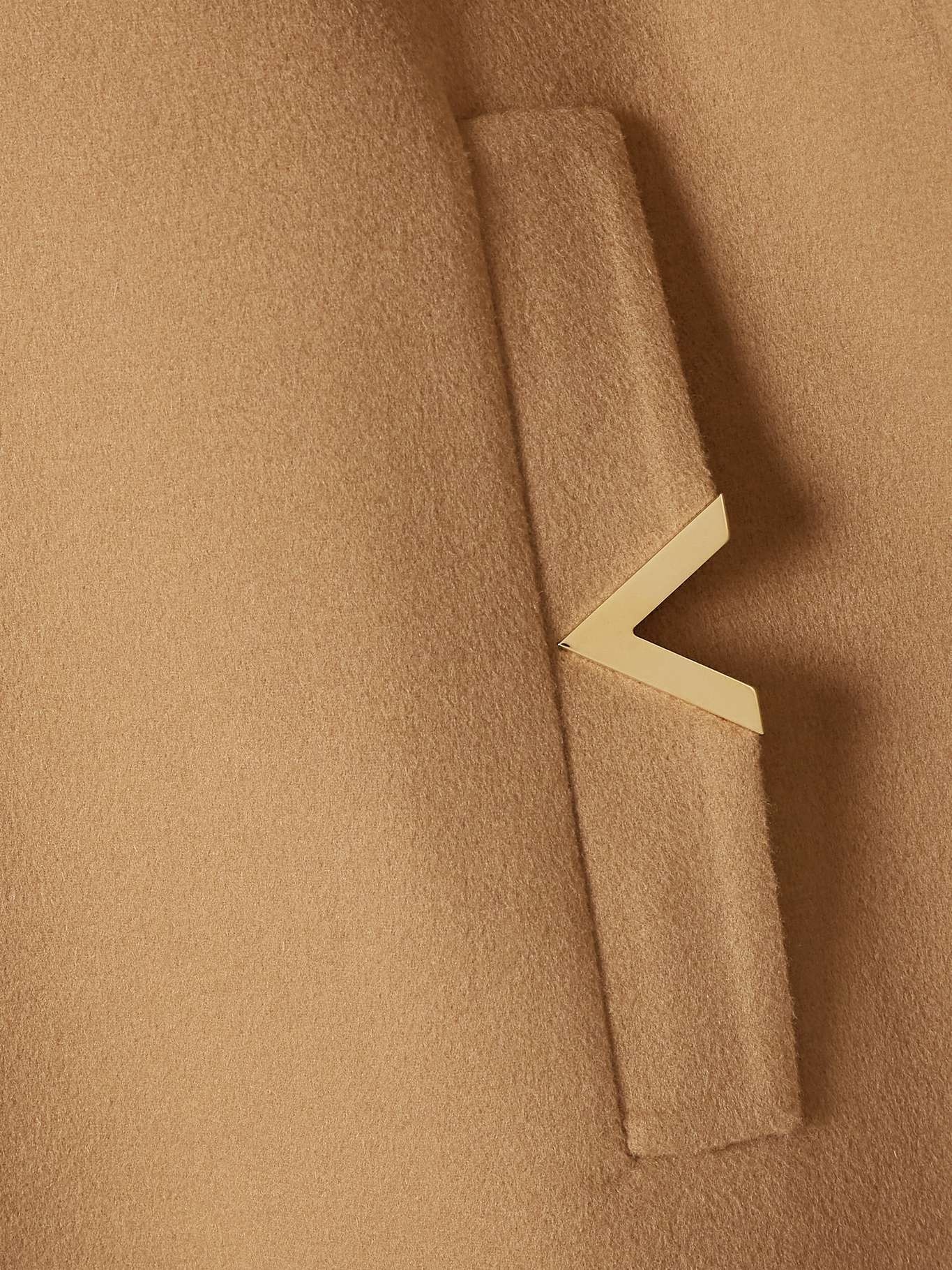 Embellished wool and cashmere-blend coat - 5