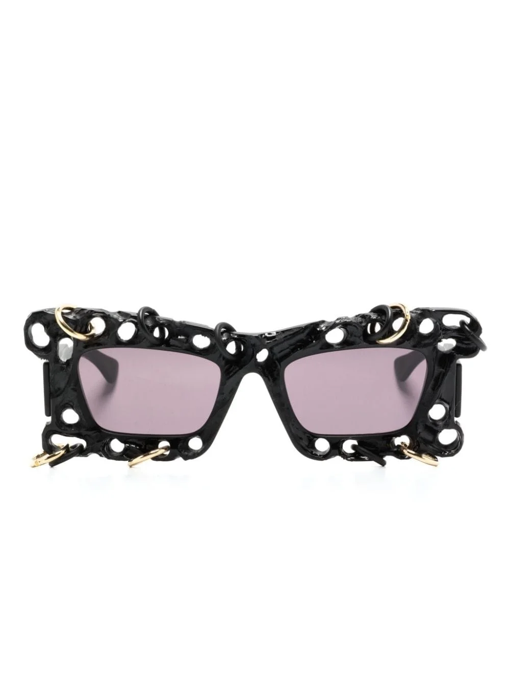 R2 BM HC rectangle-frame sunglasses - 1