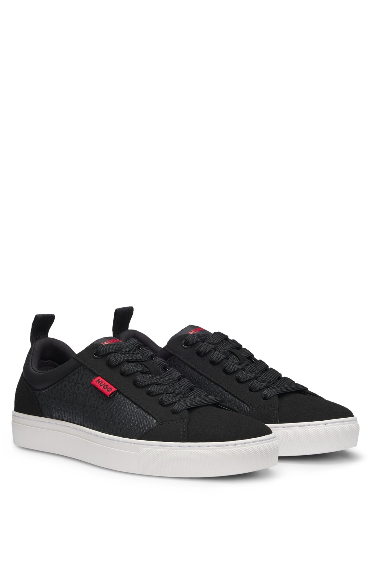 LOW-TOP TRAINERS WITH MONOGRAM DETAILS - 2