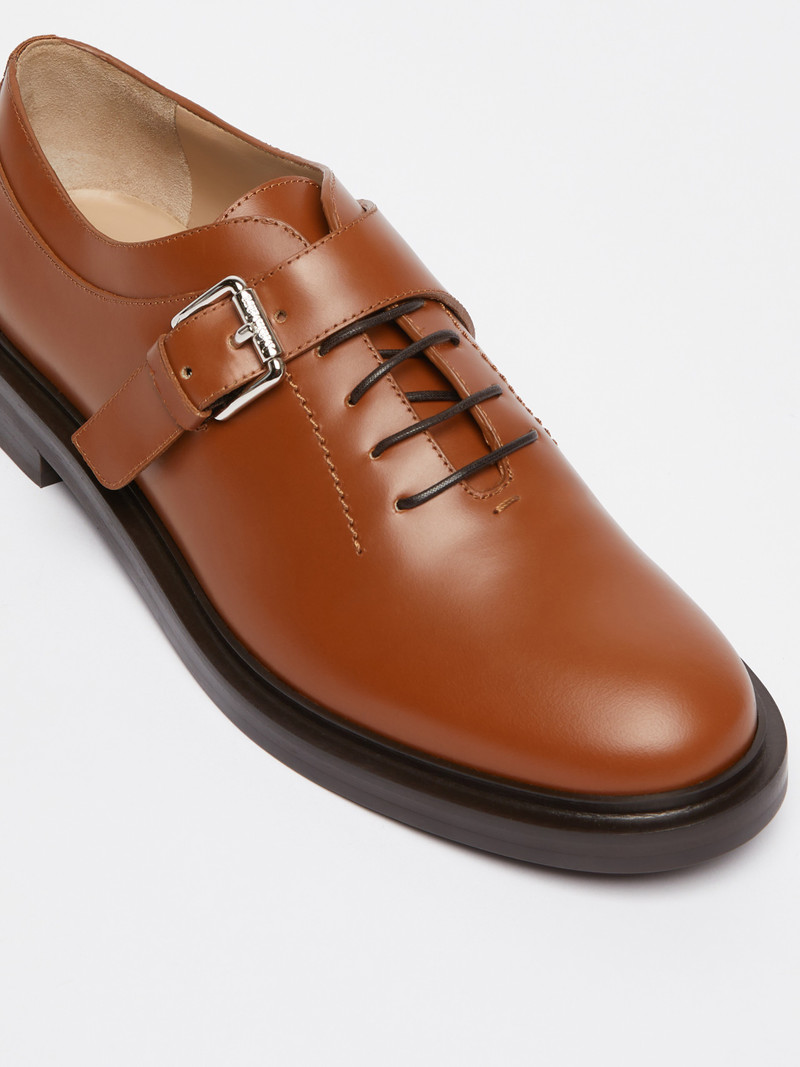 ENGLISHSHOE2 Lace-up shoes with leather buckle 4