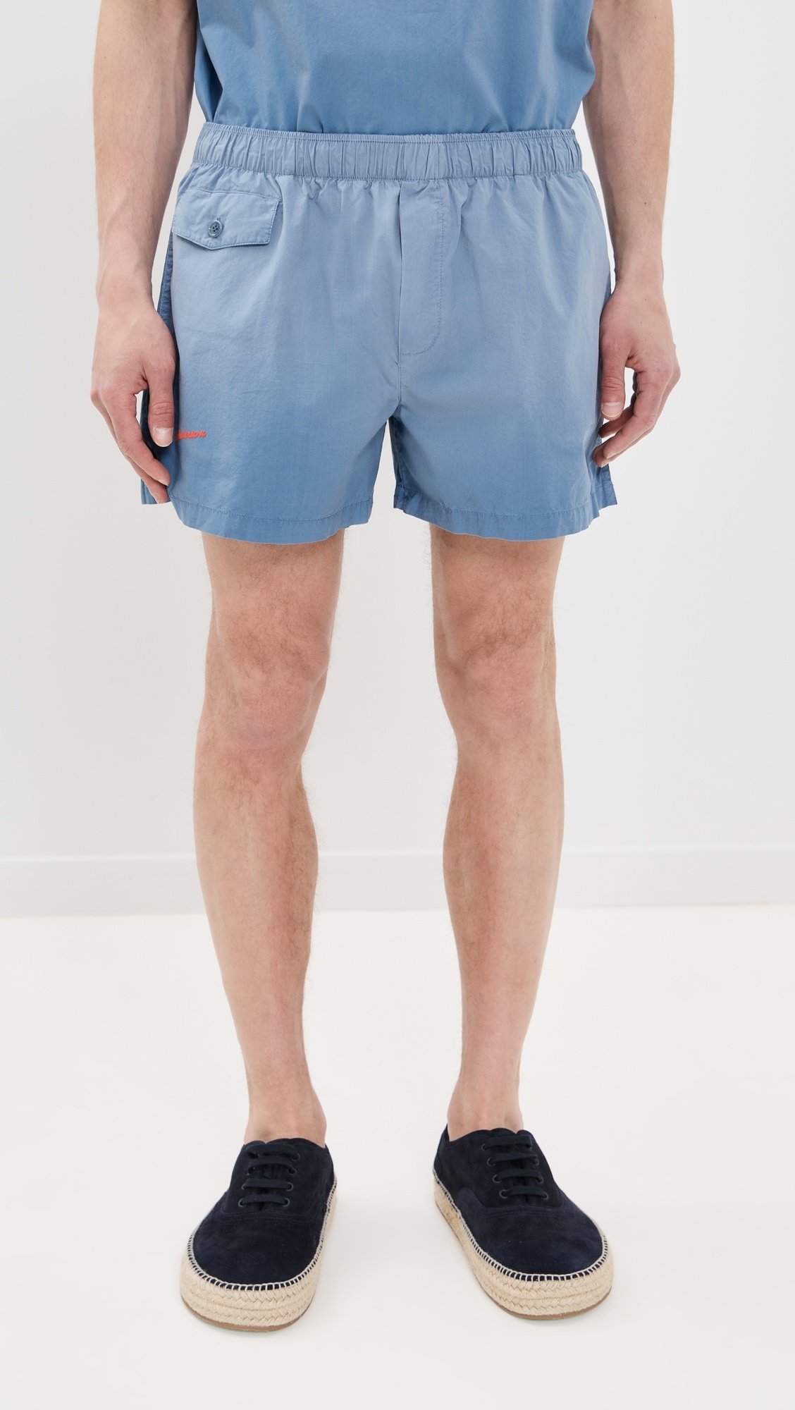 Logo Print Shorts - 6