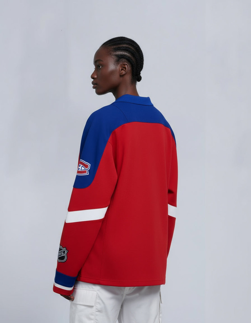NHL X MOOSE KNUCKLES CANADIENS POLO 4