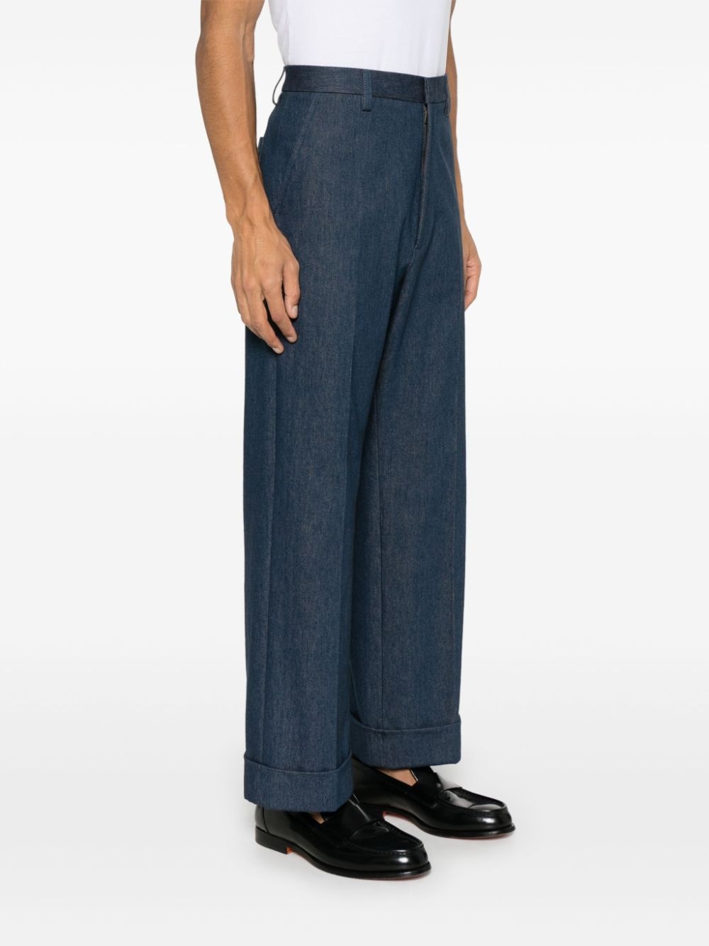 wide-leg jeans - 3