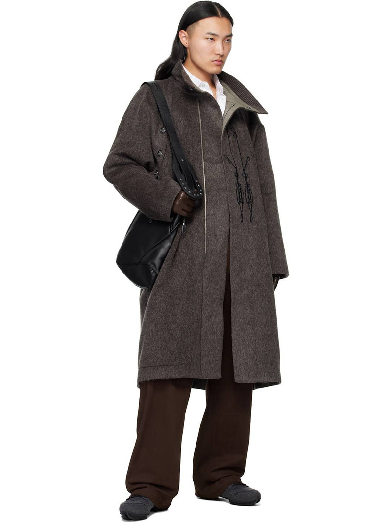 Kiko Kostadinov Brown Estike Trousers outlook