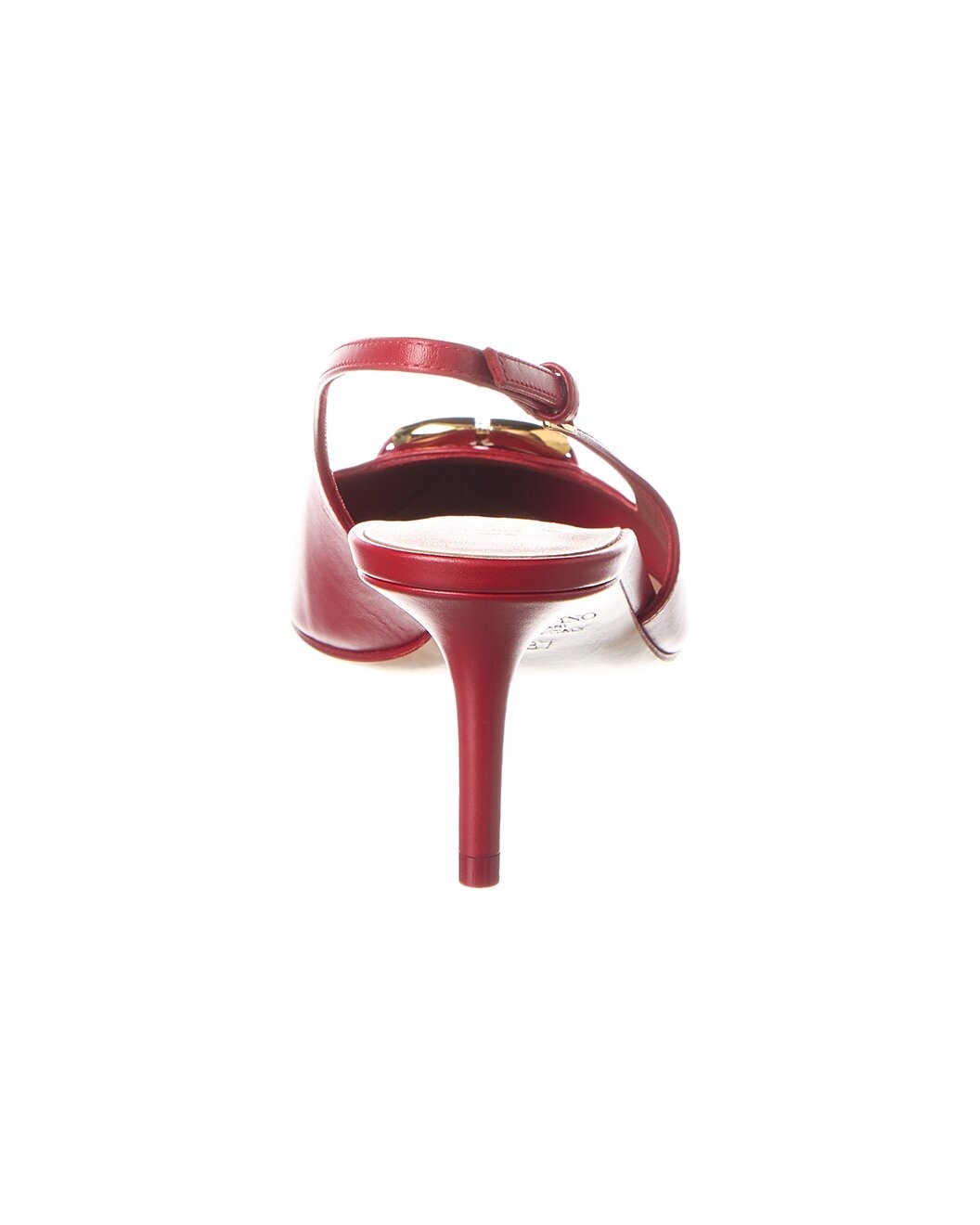 Valentino VLogo 60 Leather Slingback Pump - 3