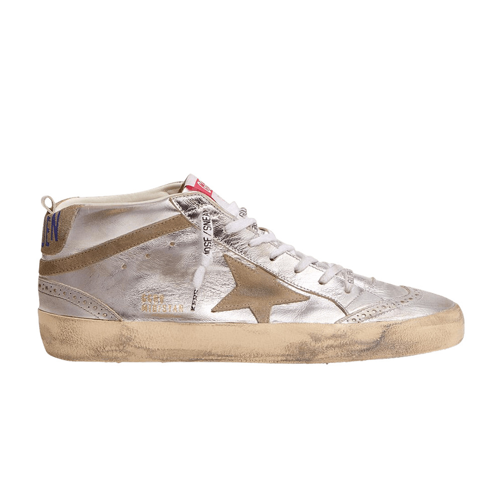 Golden Goose Wmns Mid Star 'Silver Laminated' - 1