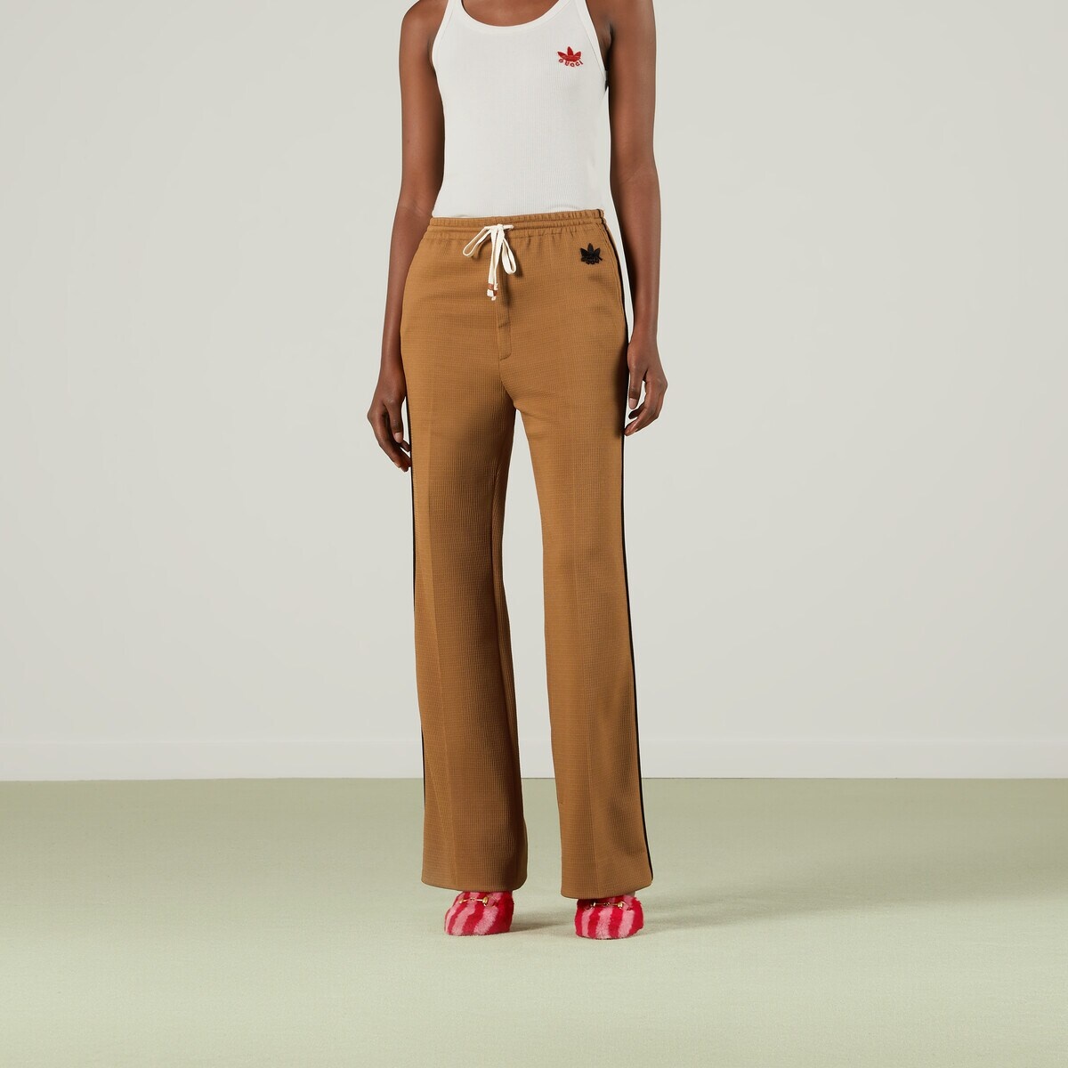 adidas x Gucci ripstop jersey pant - 7