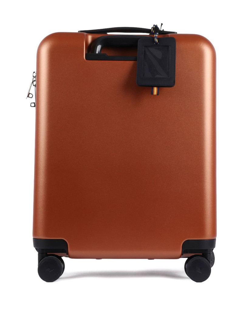 K-WAY Eudoxie logo-embossed holdalls outlook