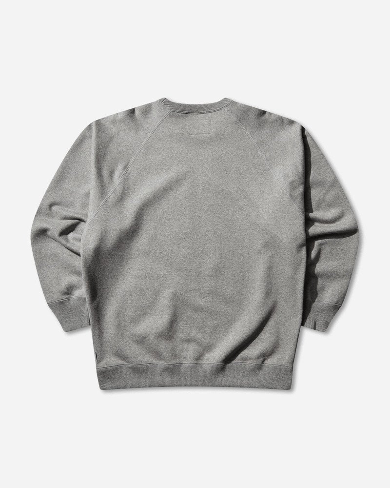 WTAPS Men's SIGN-RGYD Crewneck Sweatshirt Gray outlook