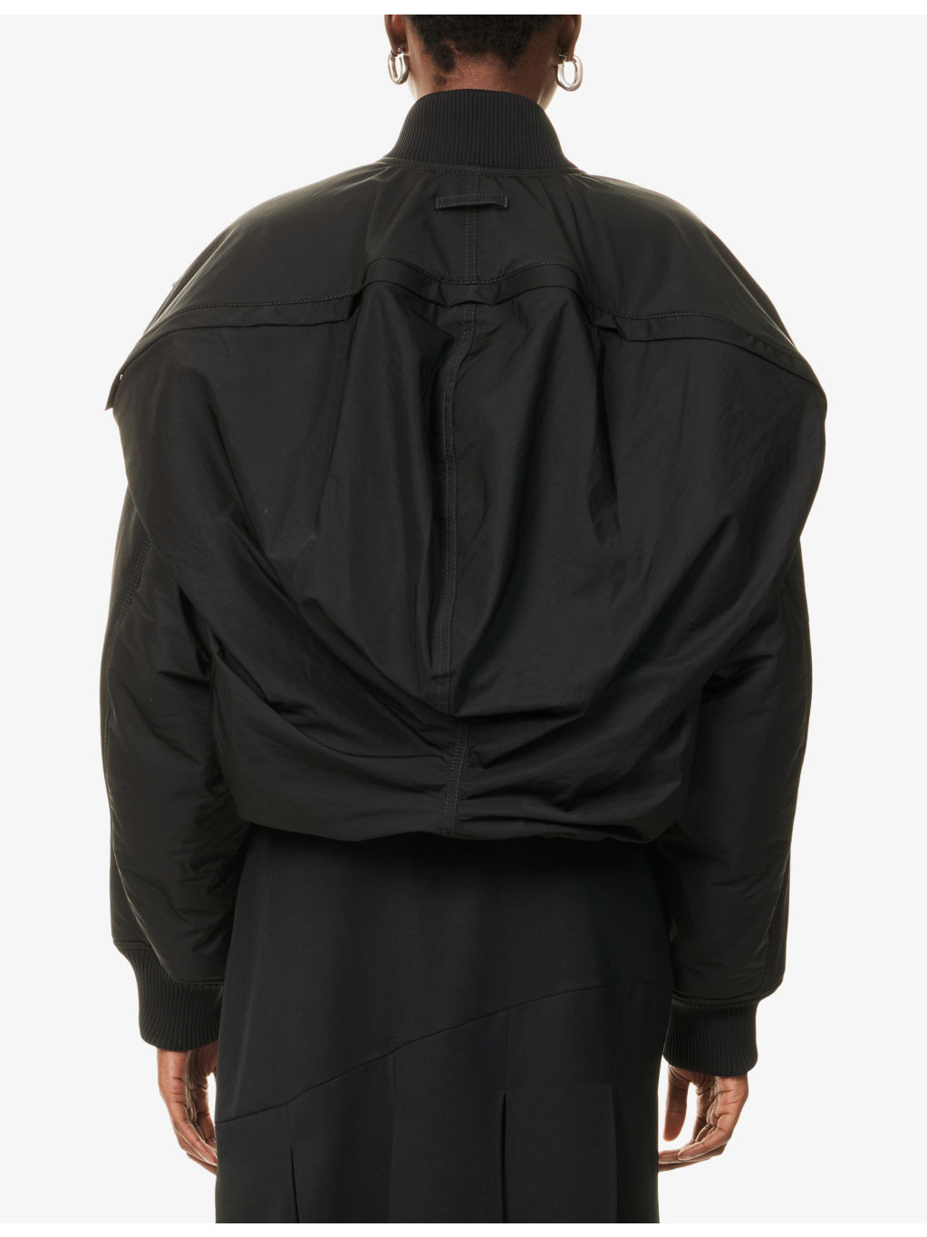 Crop Relaxed-Fit Woven Jacket - 4