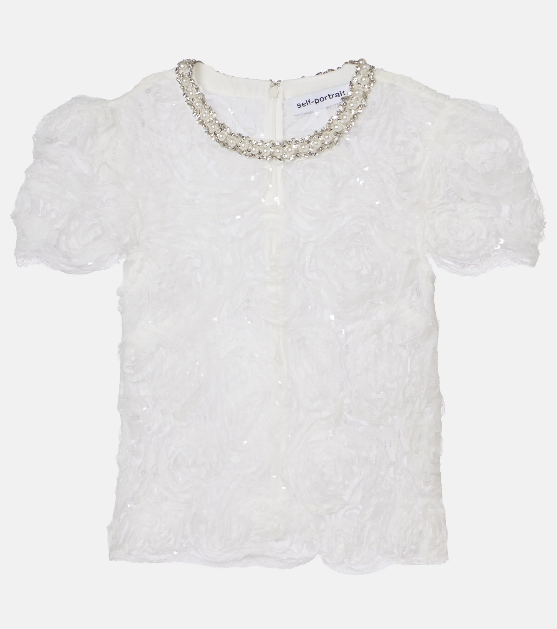 Tulle lace top - 1