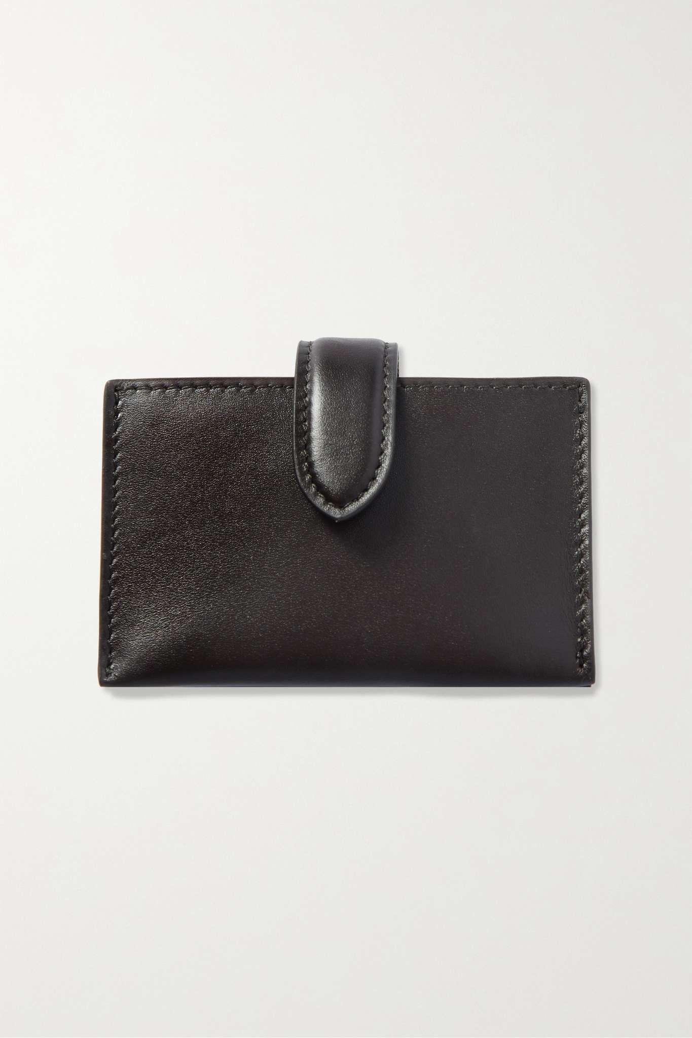 Smooth leather cardholder - 1
