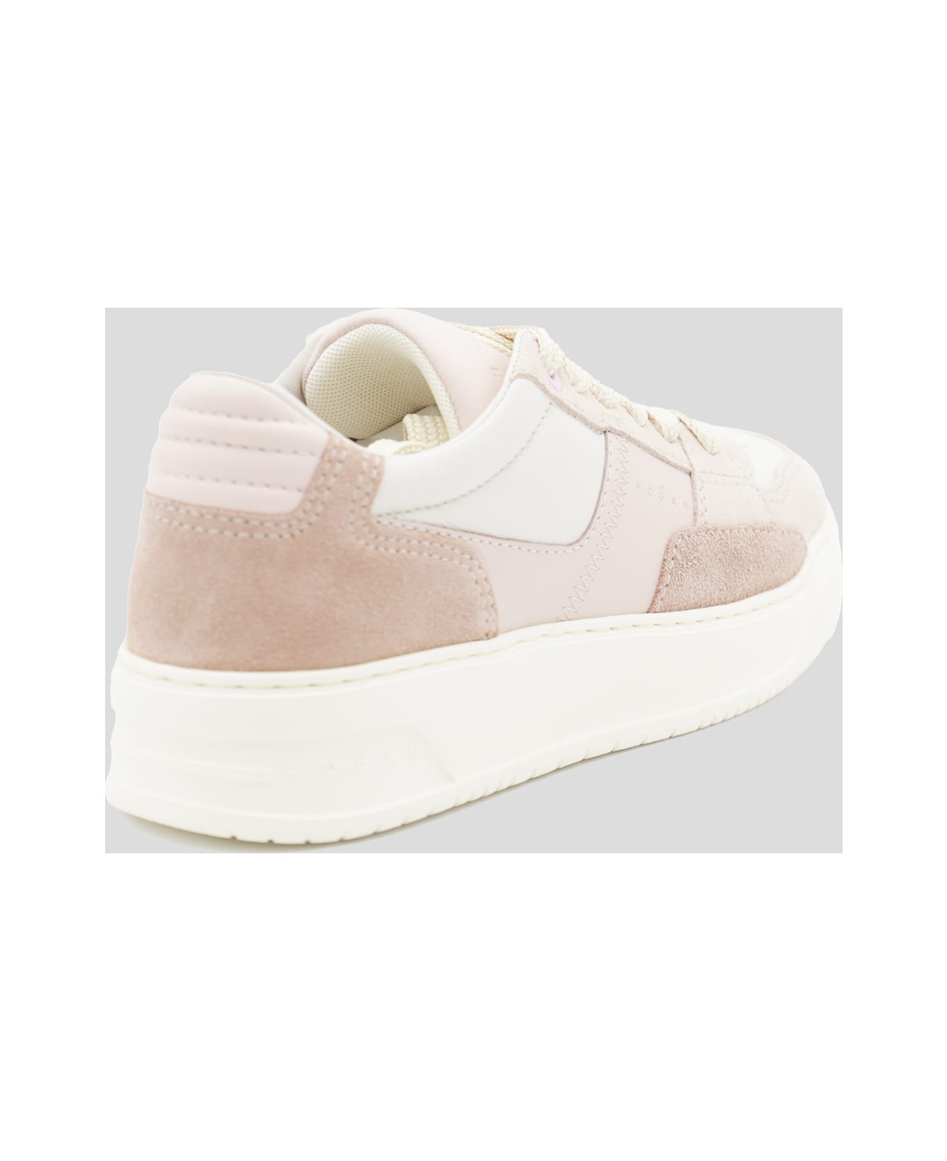 White And Pink Sneakers - 2