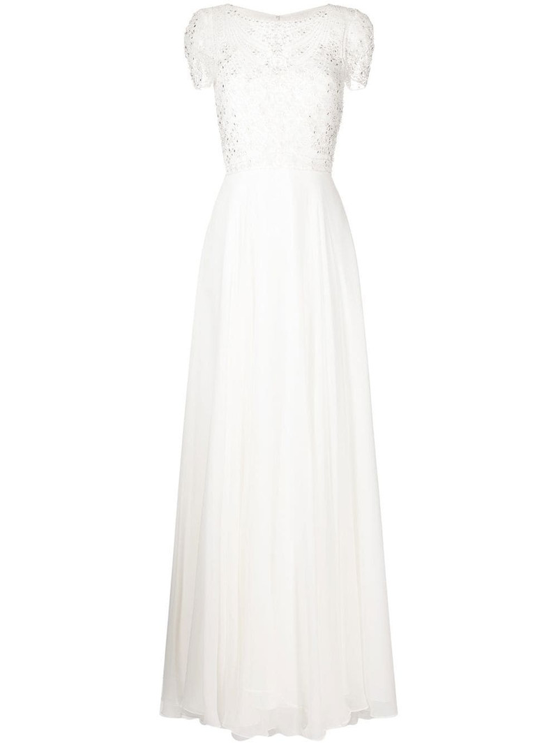 Albertine crystal-embellished gown 1