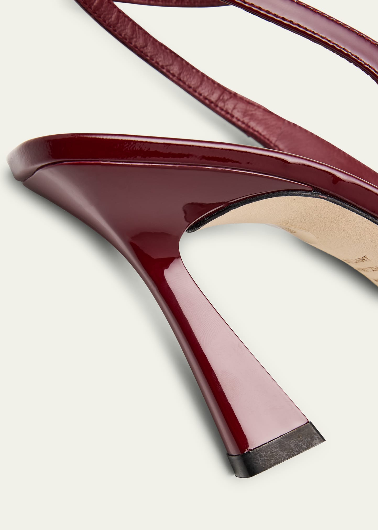 Vinnie Patent Leather Ankle-Strap Pumps - 5