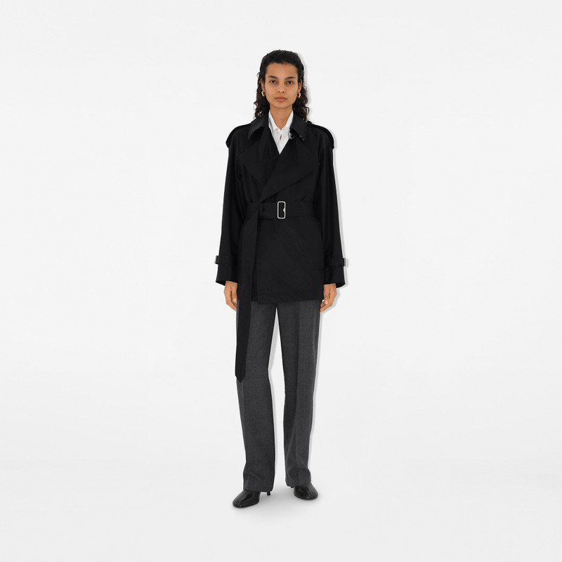 Burberry Gabardine Trench Jacket outlook