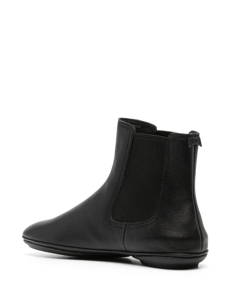 Right Nina leather ankle boots 3