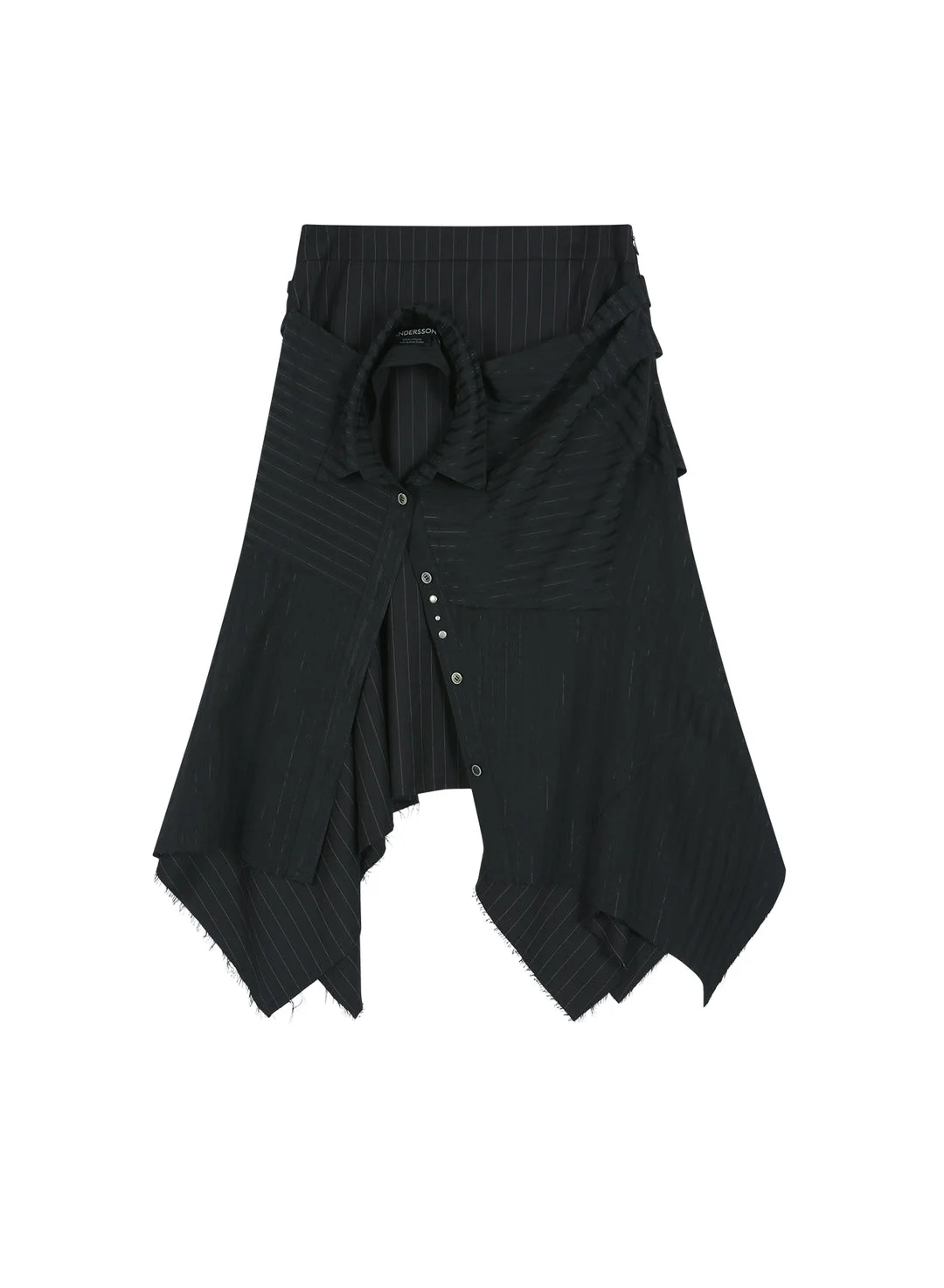 Sue Wrapped Asymmetric Skirt - 1