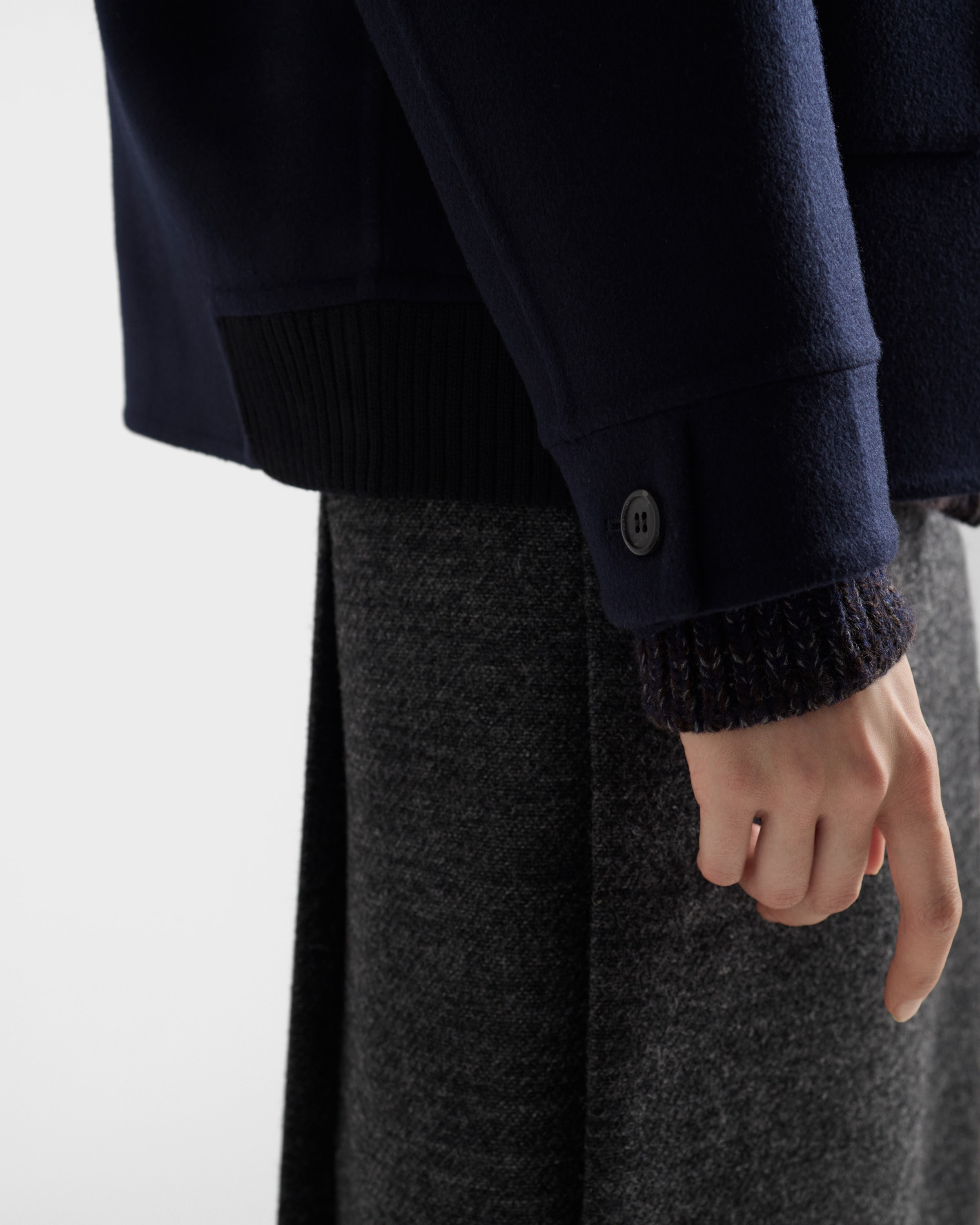 Double cashwool jacket - 4