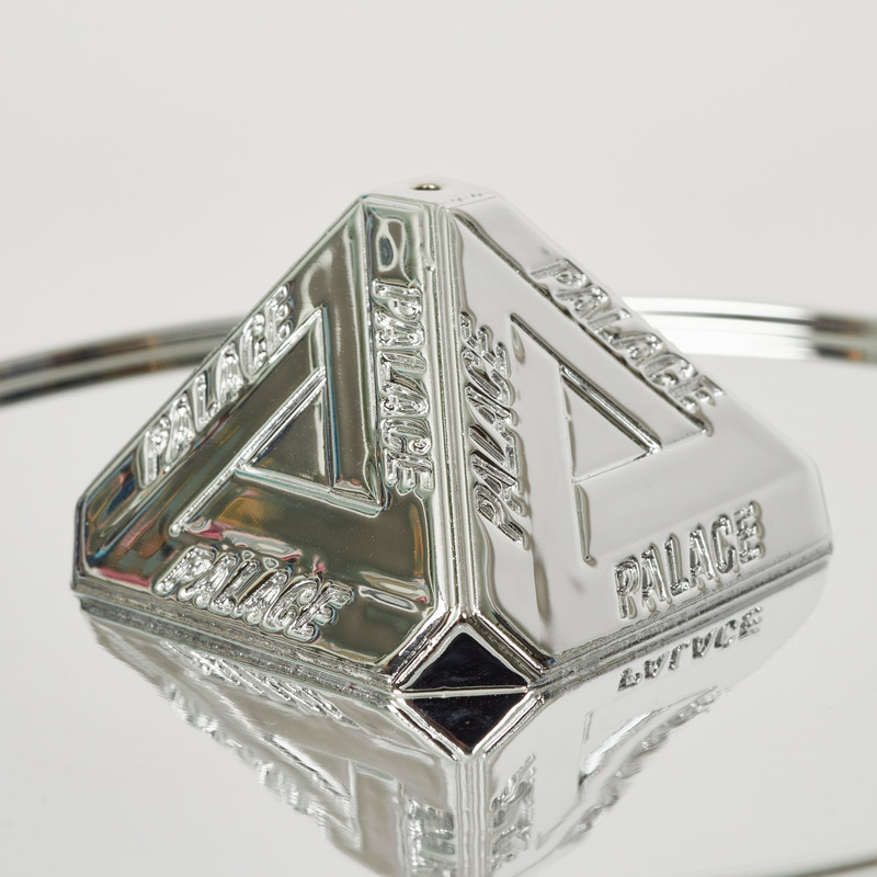 TRI-FERG INCENSE HOLDER SILVER 3