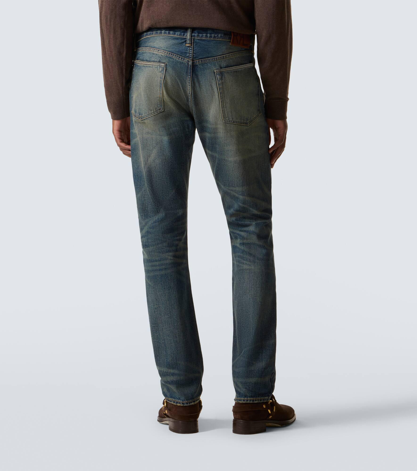 Faded slim jeans - 4