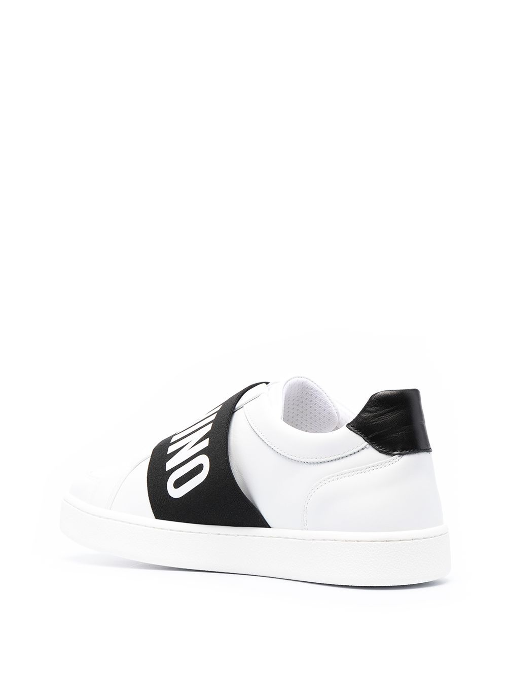 logo-print slip-on sneakers - 3