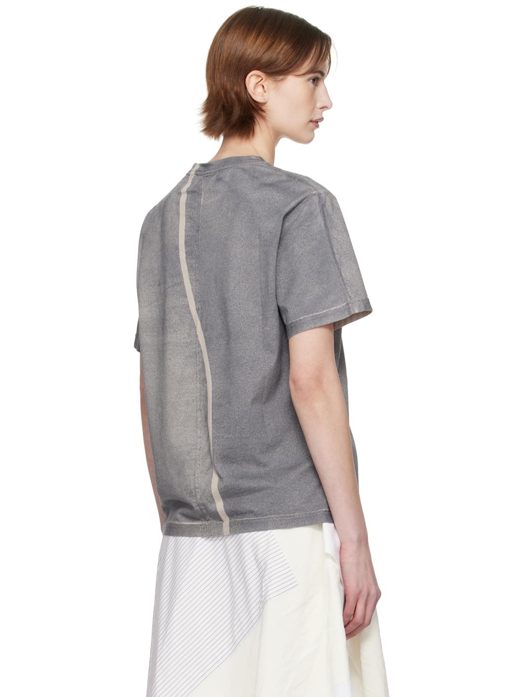 Gray Lapped T-shirt - 3