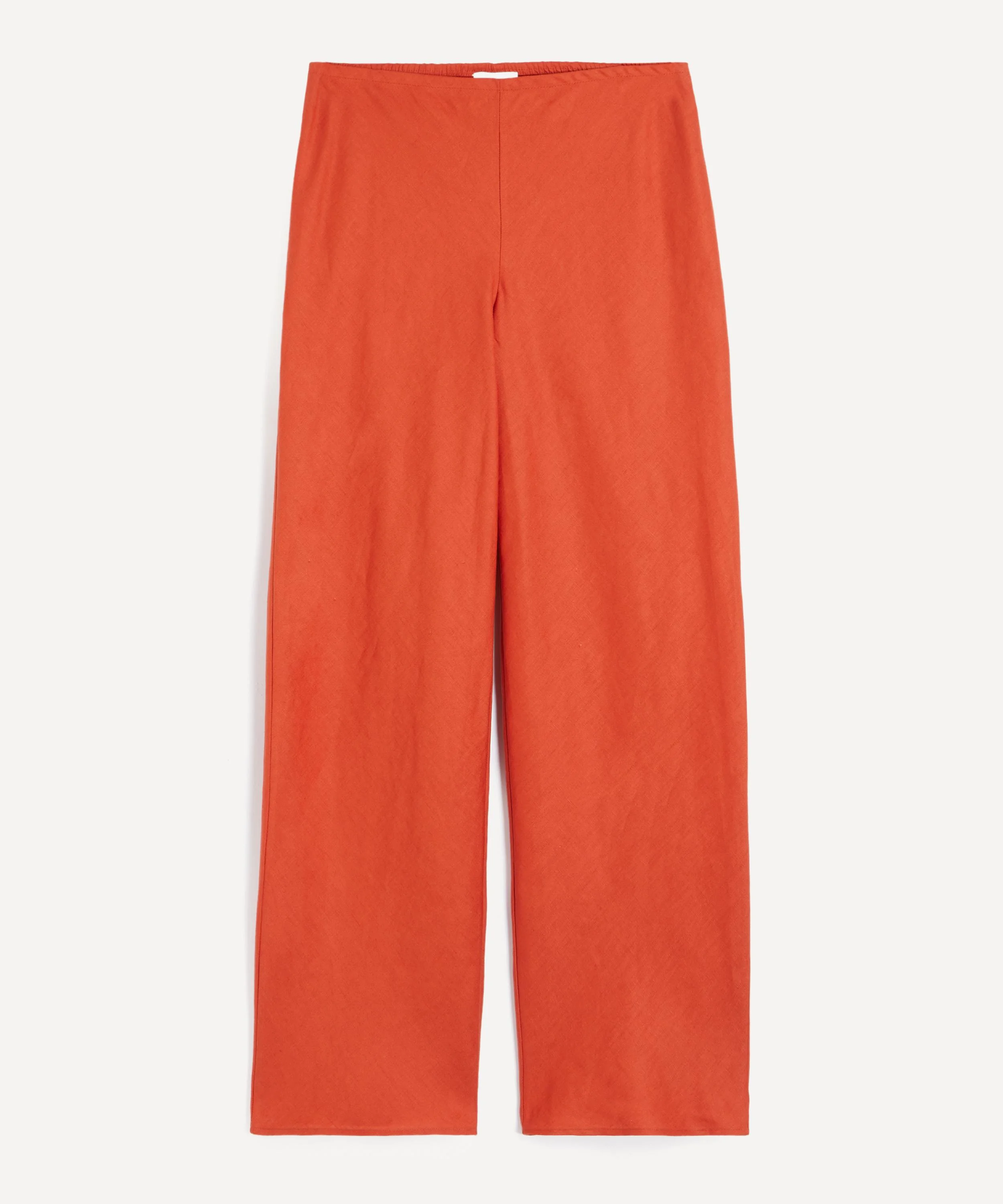 Gale Linen Mid-Rise Trousers - 1