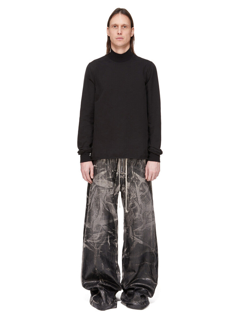 Rick Owens DRKSHDW high-neck cotton sweatshirt outlook