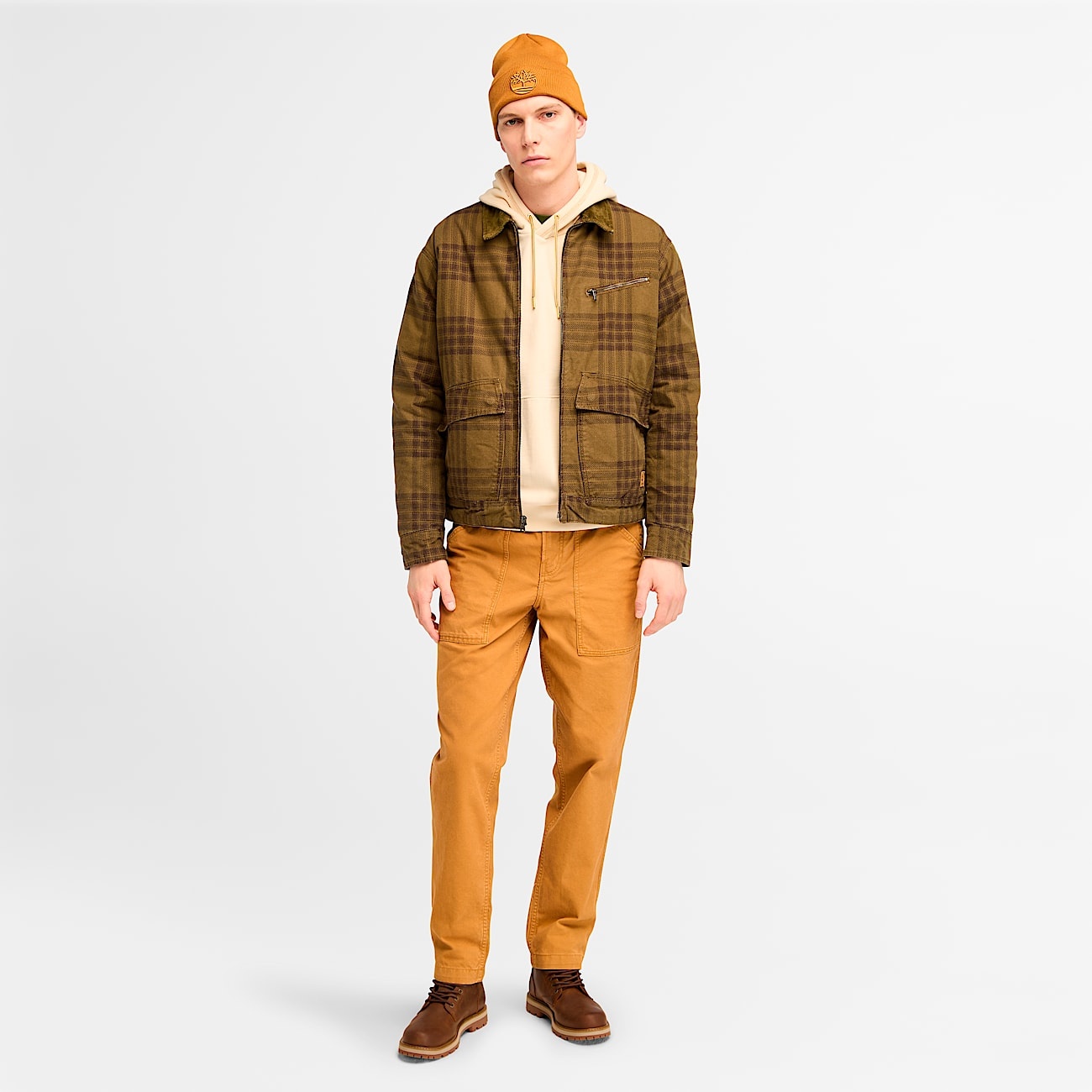 Men's Contrast Stitch Logo Hoodie - 4
